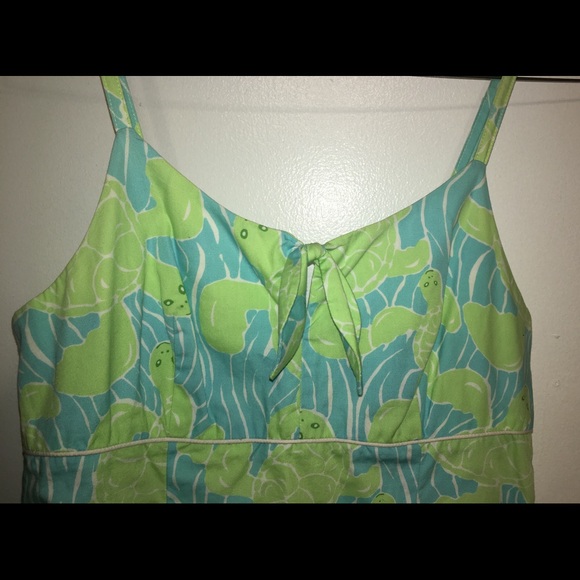 Lilly Pulitzer turtle dress - Picture 3 of 4