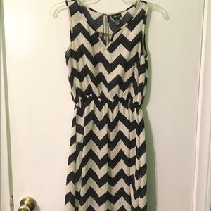 Black and white dress
