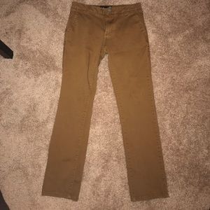Brown RSQ stretch chinos