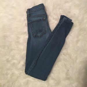 Medium wash jeans