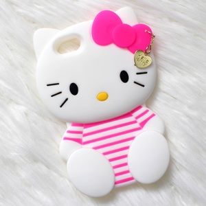 🆕 Cute Hello Kitty Silicone Phone Case 💖