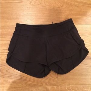 Lululemon speed shorts