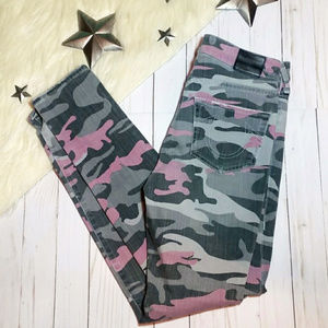 ladies camo skinny jeans