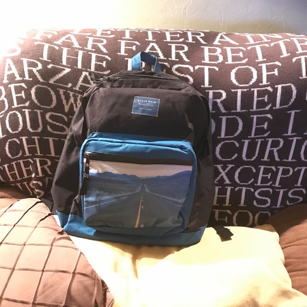 MakerWear Backpack Road Design