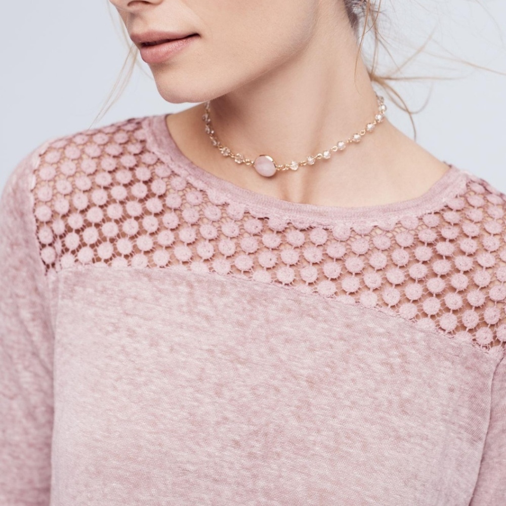 **SOLD** Anthropologie Light Top