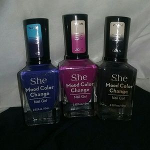 She mood color change polish and gel polish