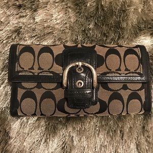 Black Coach Wallet