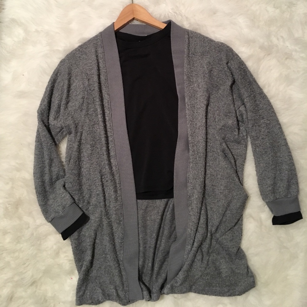 Grey UO cardigan