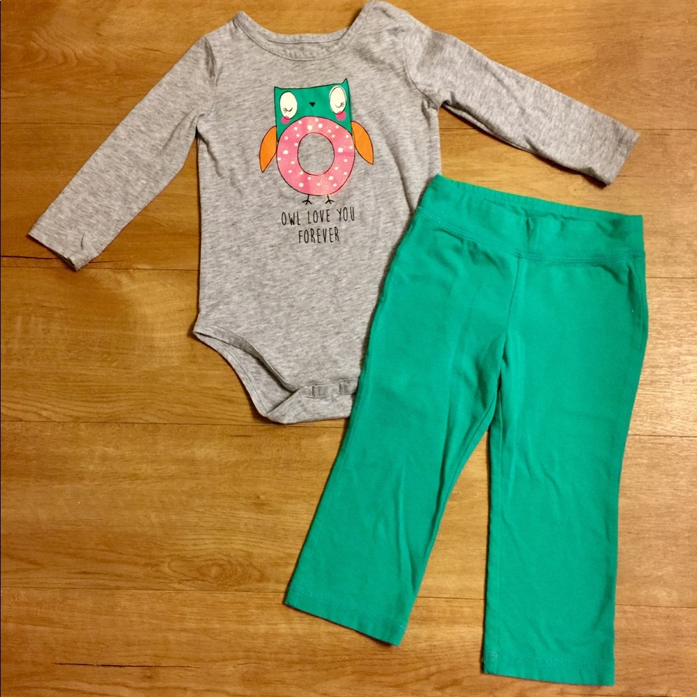 Owl Onesie with Leggings