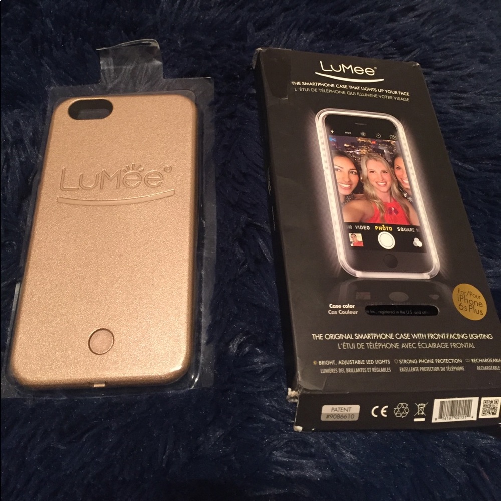 Brand New Rose Gold LuMee Case