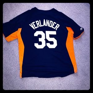 Justin Verlander Detroit Tigers Custom Jersey