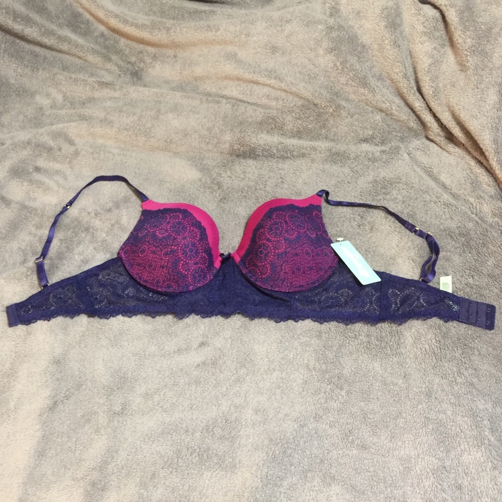 Lace Push-Up Bra 36C