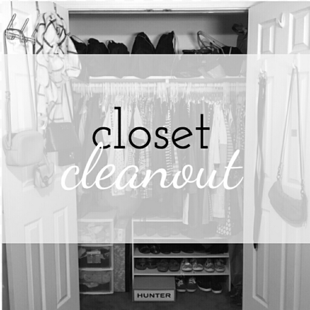 Literal Closet Cleanout!