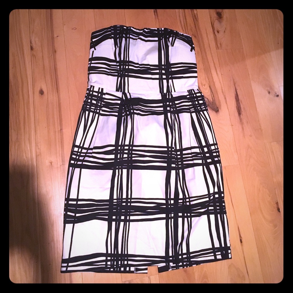 Express strapless dress