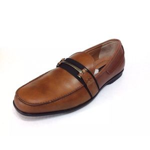 Marc Anthony Maduke Brown Slip-on Loafers Sz 9.5