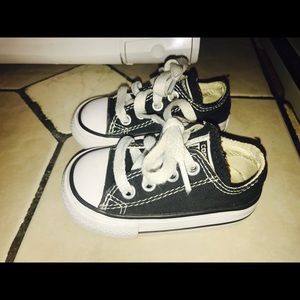 Black and White Converse