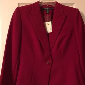 Red blazer