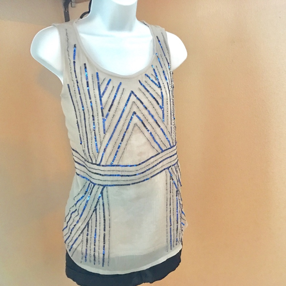 $8 Bundle 3+ Coldwater Creek Sequin Top NWOT