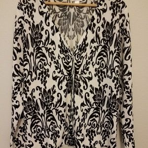 Christopher and Banks Button Up Sweater