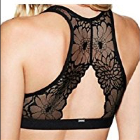 PINK Victoria's Secret Other - 🆑 ONLY TODAY!! VS Lace Crop Top Sports Bra