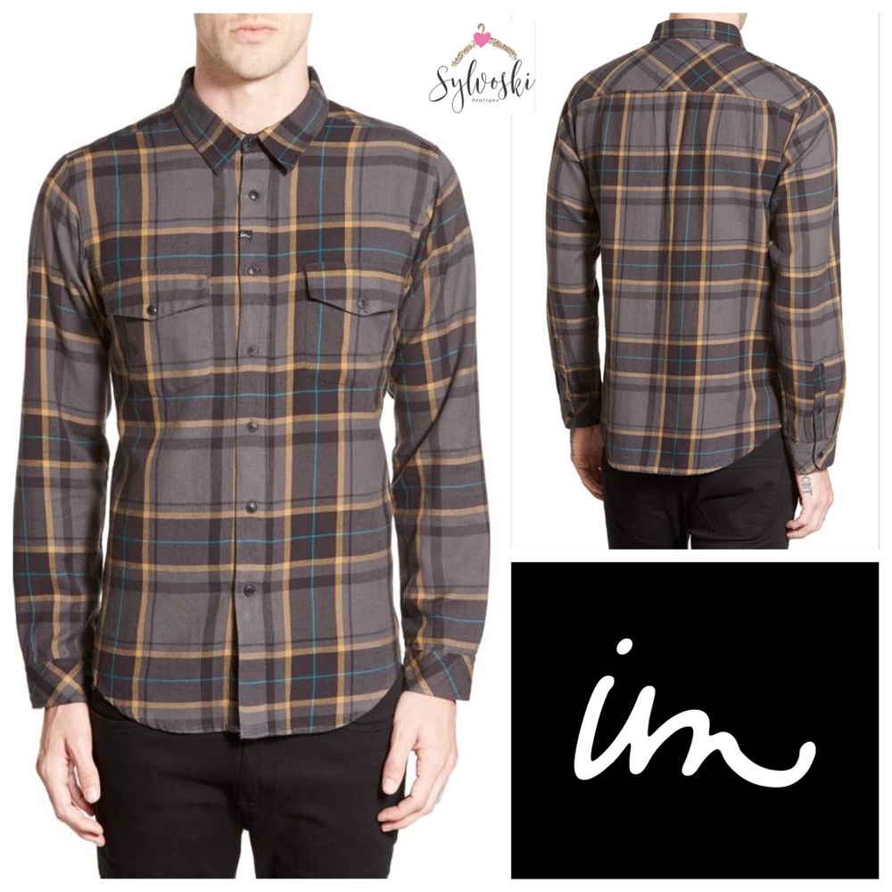 🆕'Imperial Motion Parker' Plaid Cotton Flannel