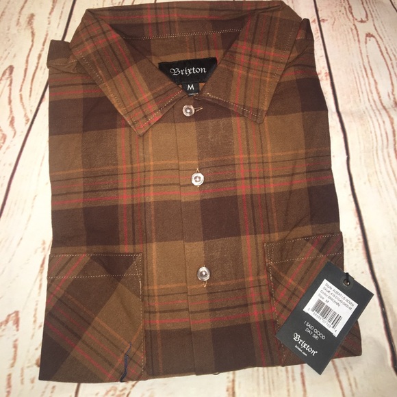 🆕Brixton Men's Albert Long Sleeve Woven - Picture 3 of 6