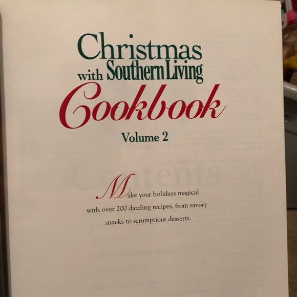 Vintage Southern Living Christmas Cookbooks vol2&3 - Picture 3 of 8