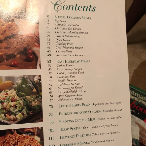 Vintage Southern Living Christmas Cookbooks vol2&3 - Picture 7 of 8