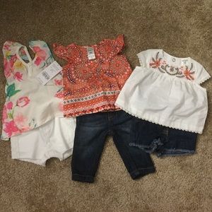 💕 Carter's Newborn Baby Girl Outfit Bundle 💕