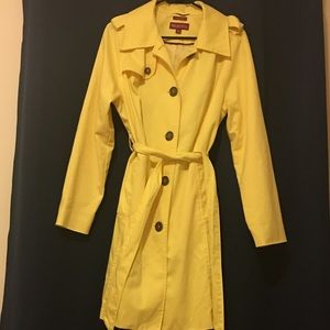 Yellow raincoat