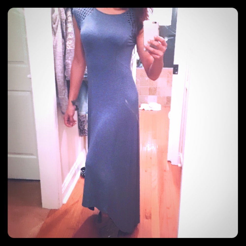 NWT Beautiful Blue Chico’s Maxi Dress