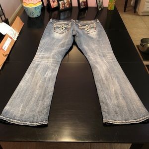 EUC ROCK REVIVAL EASY BOOT SIZE 33 Waist 32 Long