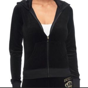 Juicy Couture Black Terry Track Suit