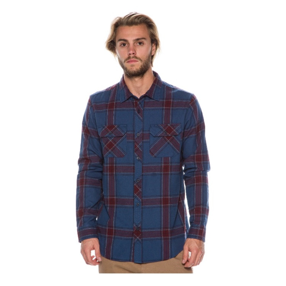 🆕Tavik Men's Vincent Flannel Long Sleeve Cotton - Picture 3 of 8