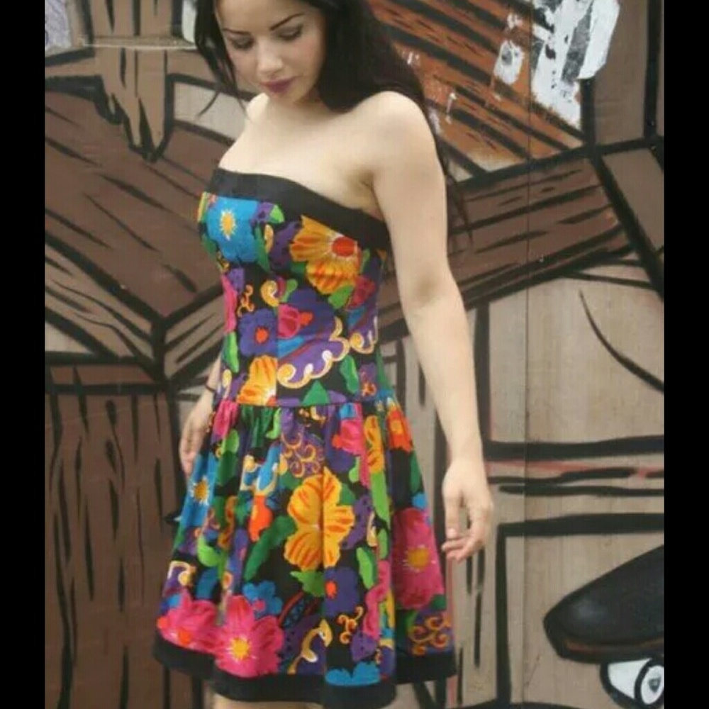 AJ Bari vintage 1980's prom style dress 4