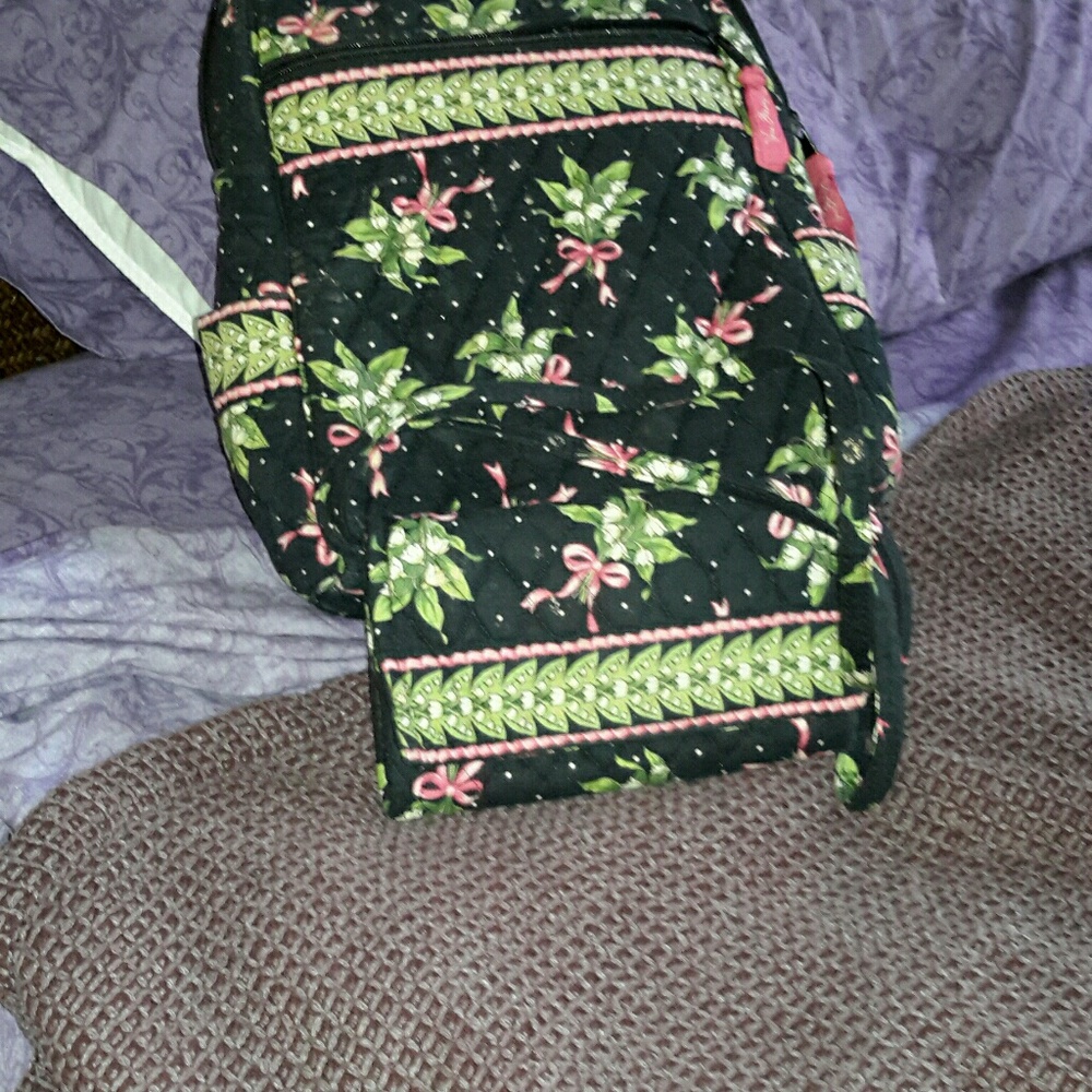 Backpack and matching wallet