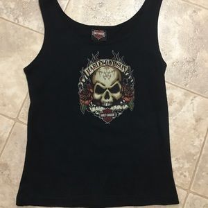 Vintage black Harley tank top