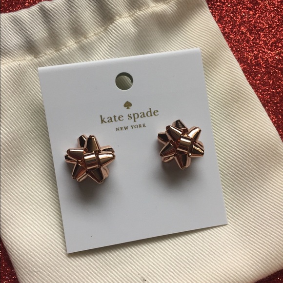 kate spade Jewelry - ♠️ Bourgeois Rose Gold Studs