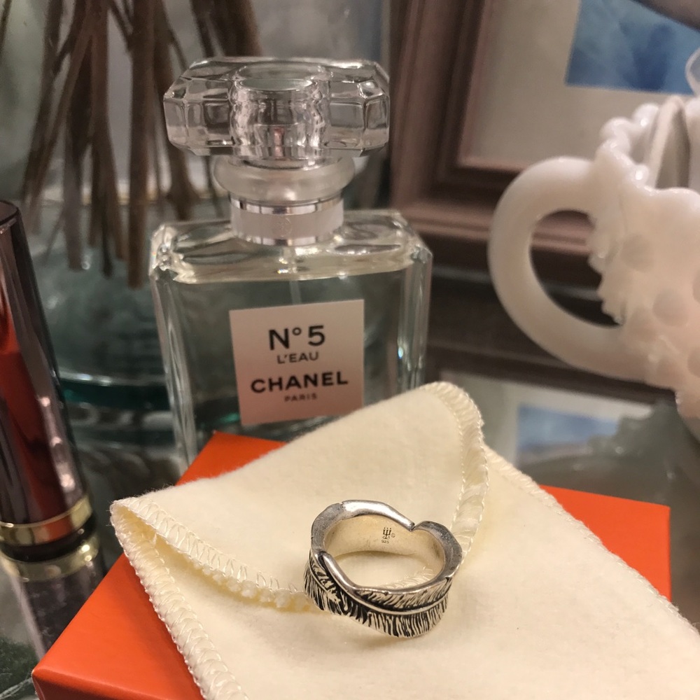 James Avery Birds of Feather Ring Size 5