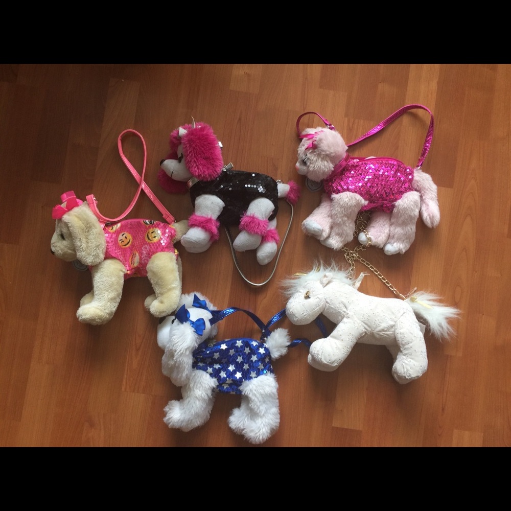 Poochie & Co. Bundle of 4 Kids Handbags