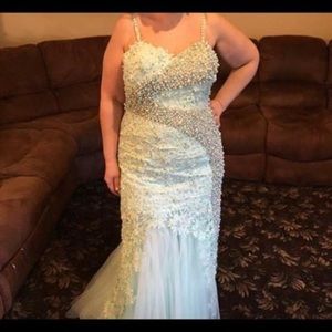 Mint Green elegant dress