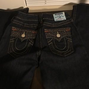 True Religion jeans with crystal