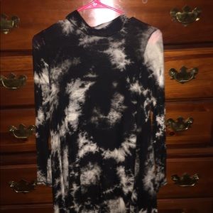 Black and white dress