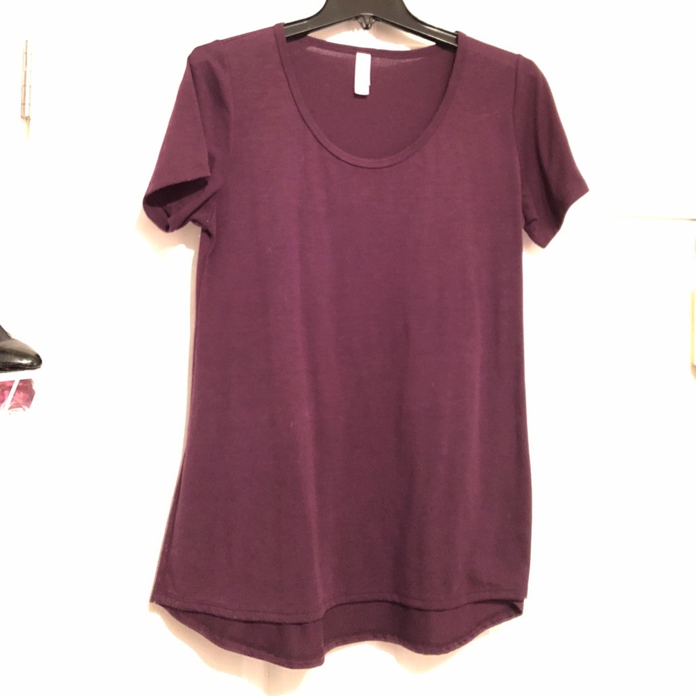 Lularoe Dark Purple Small Classic T