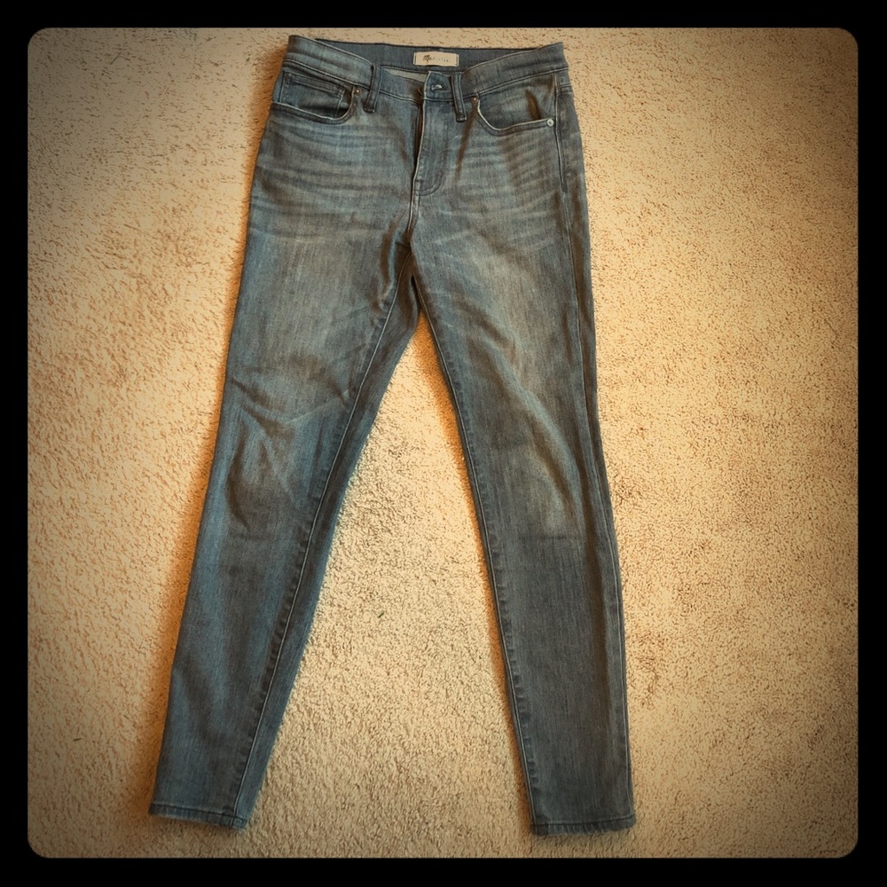 Madewell 9 inch high-rise skinny jeans