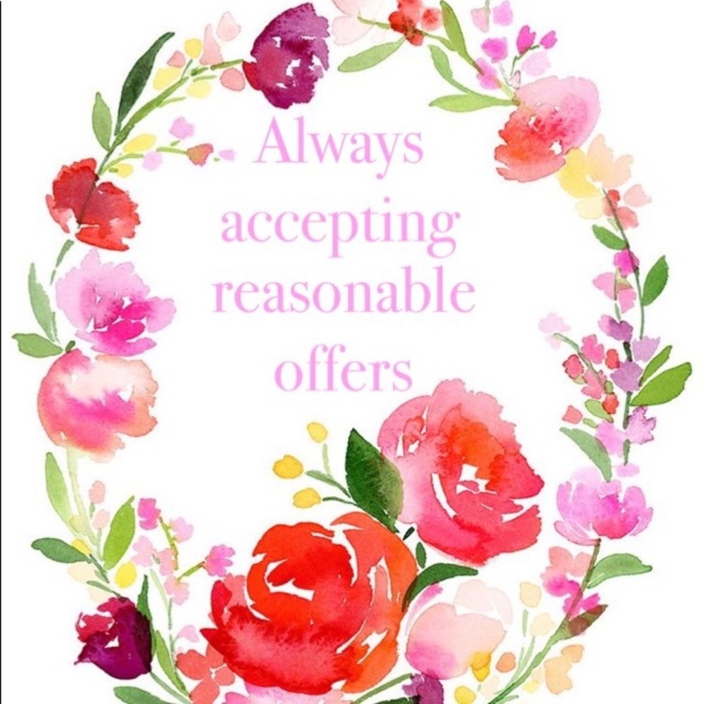 Love an item? Make me an offer!