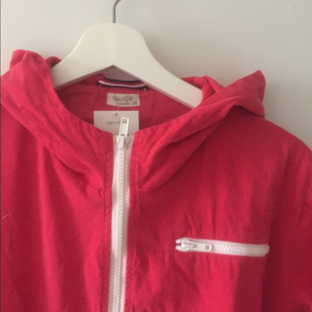 Brandy Melville red windbreaker - Picture 2 of 7