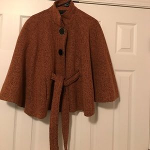 Wool cape