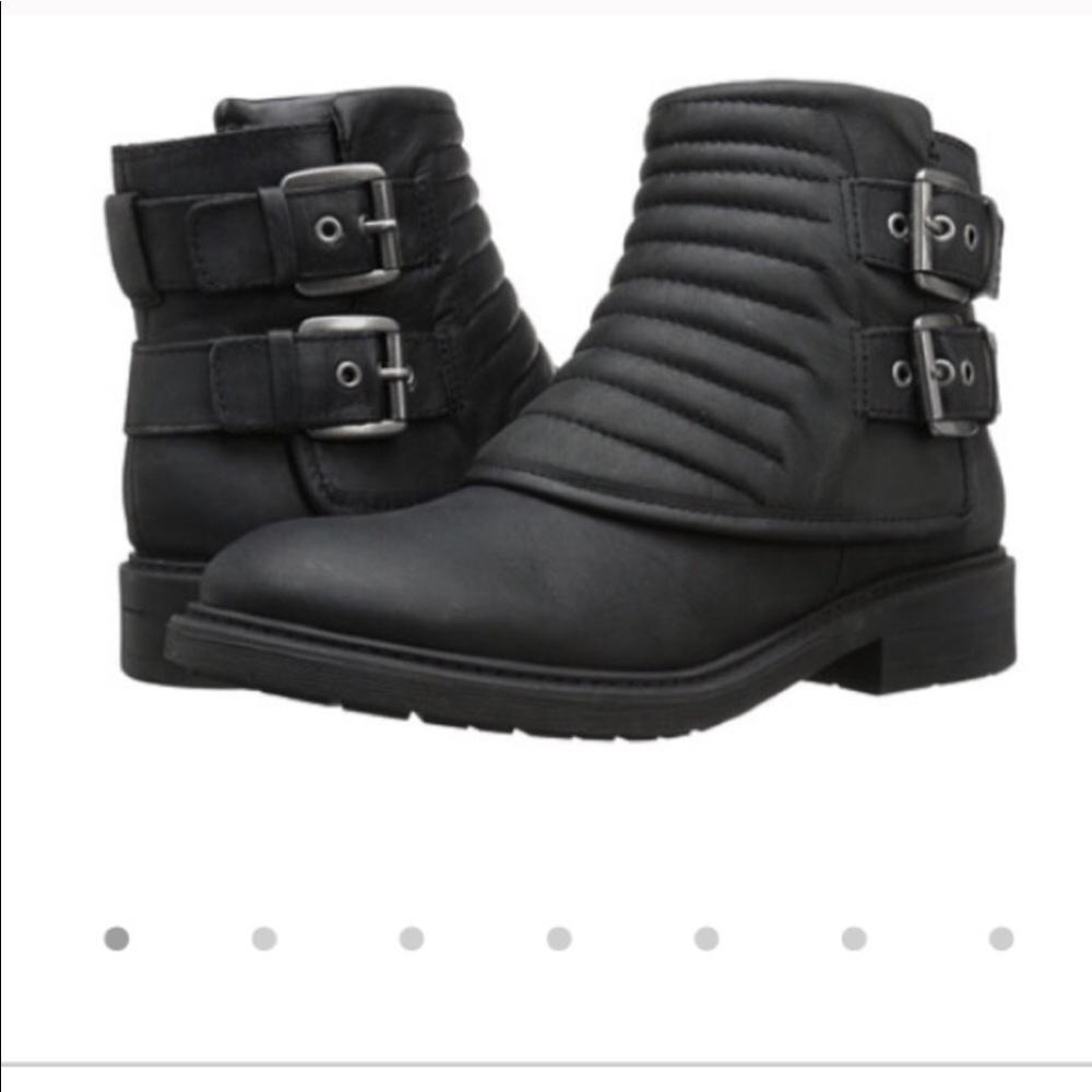 Nine West Leather Gingham Boots-AWESOME AND RARE