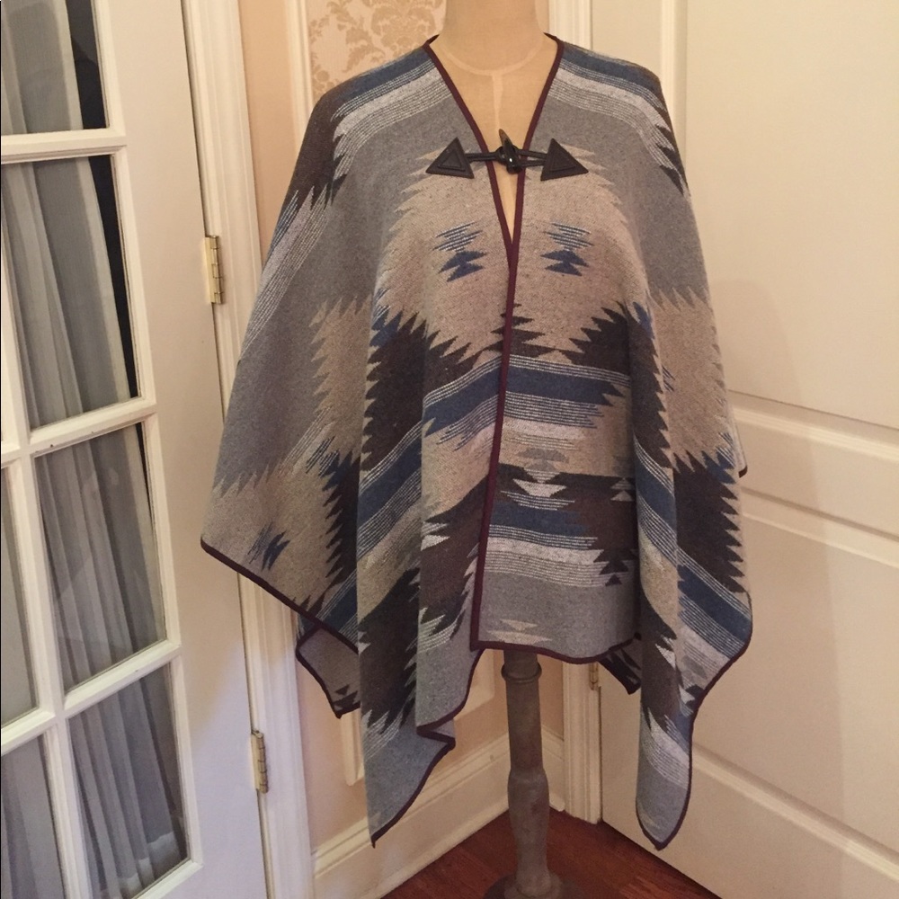 Aztec print Cape